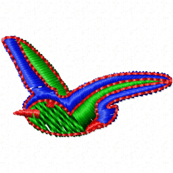 Various Birds Embroidery Design 5